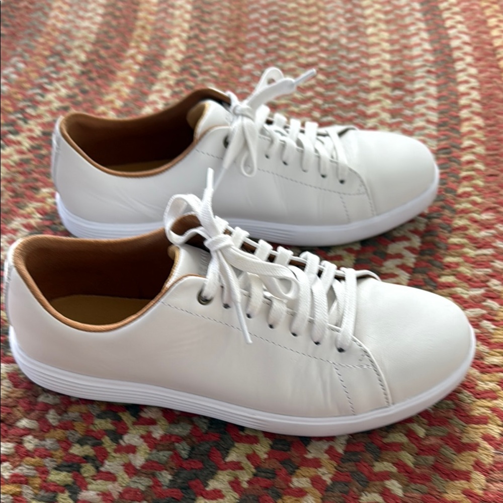 Cole Haan Grand Crosscourt 2 Classic White Leather Sneakers